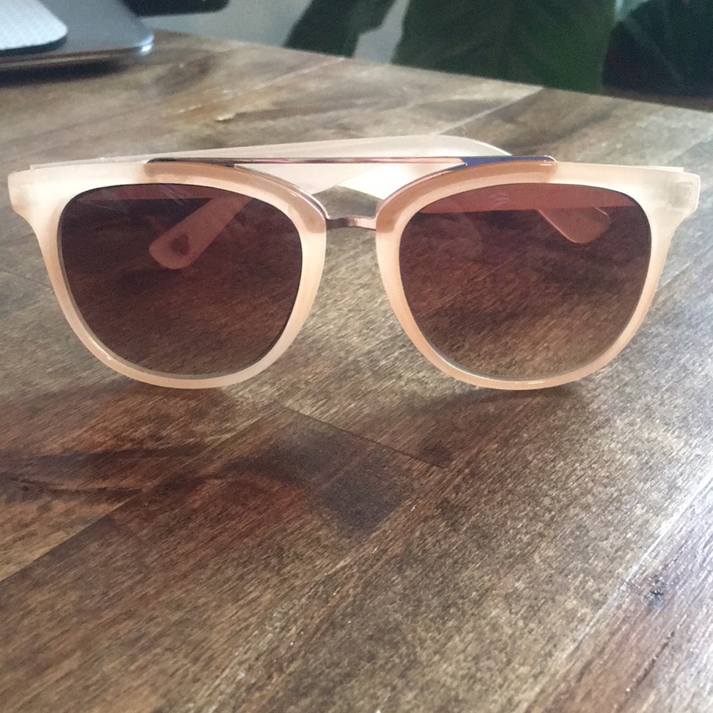 Betsy Johnson Peach Sunglasses